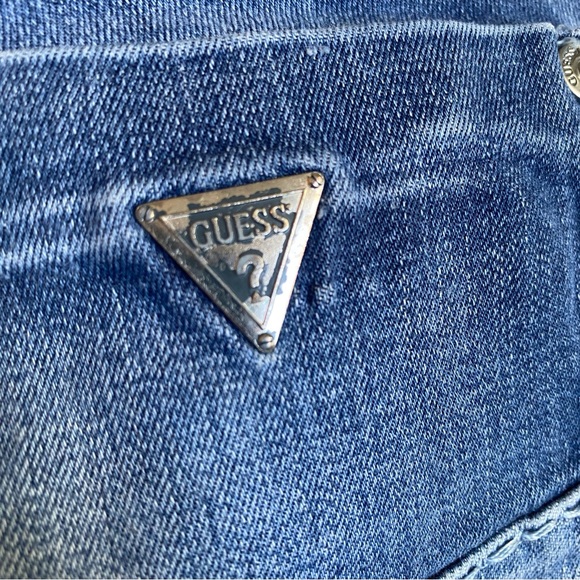 Guess Daredevil Skinny Leg Patchwork Jeans - Picture 9 of 16